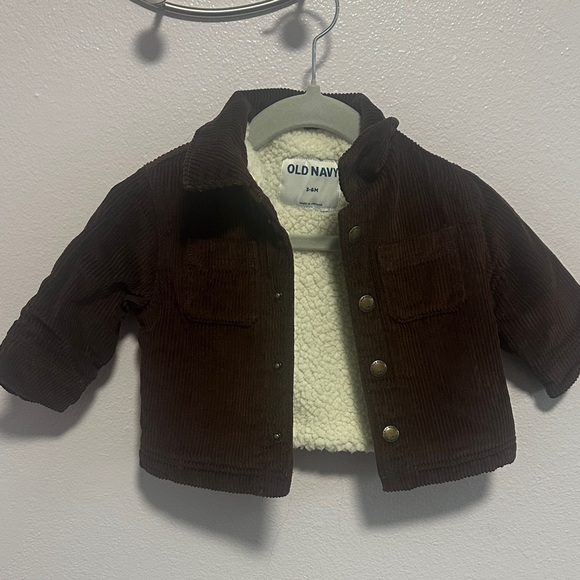 Old Navy Other - Old Navy Dark Brown Kids Fleece Lined Jacket